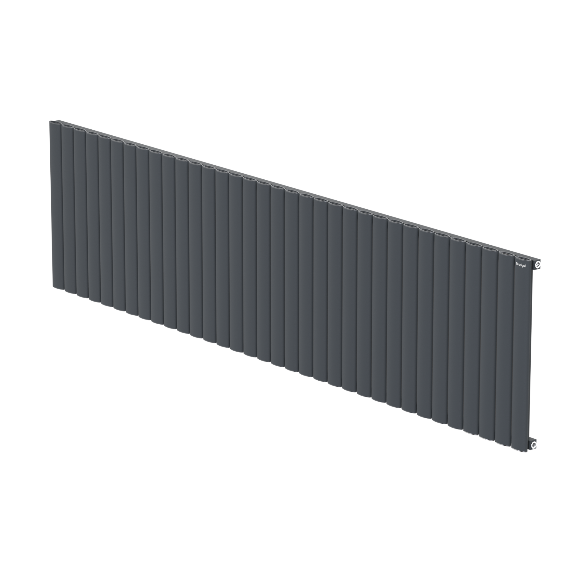 Hane Elips 600 mm - 2375 mm - Antrasit İpek Pütürlü - (RAL 7016)