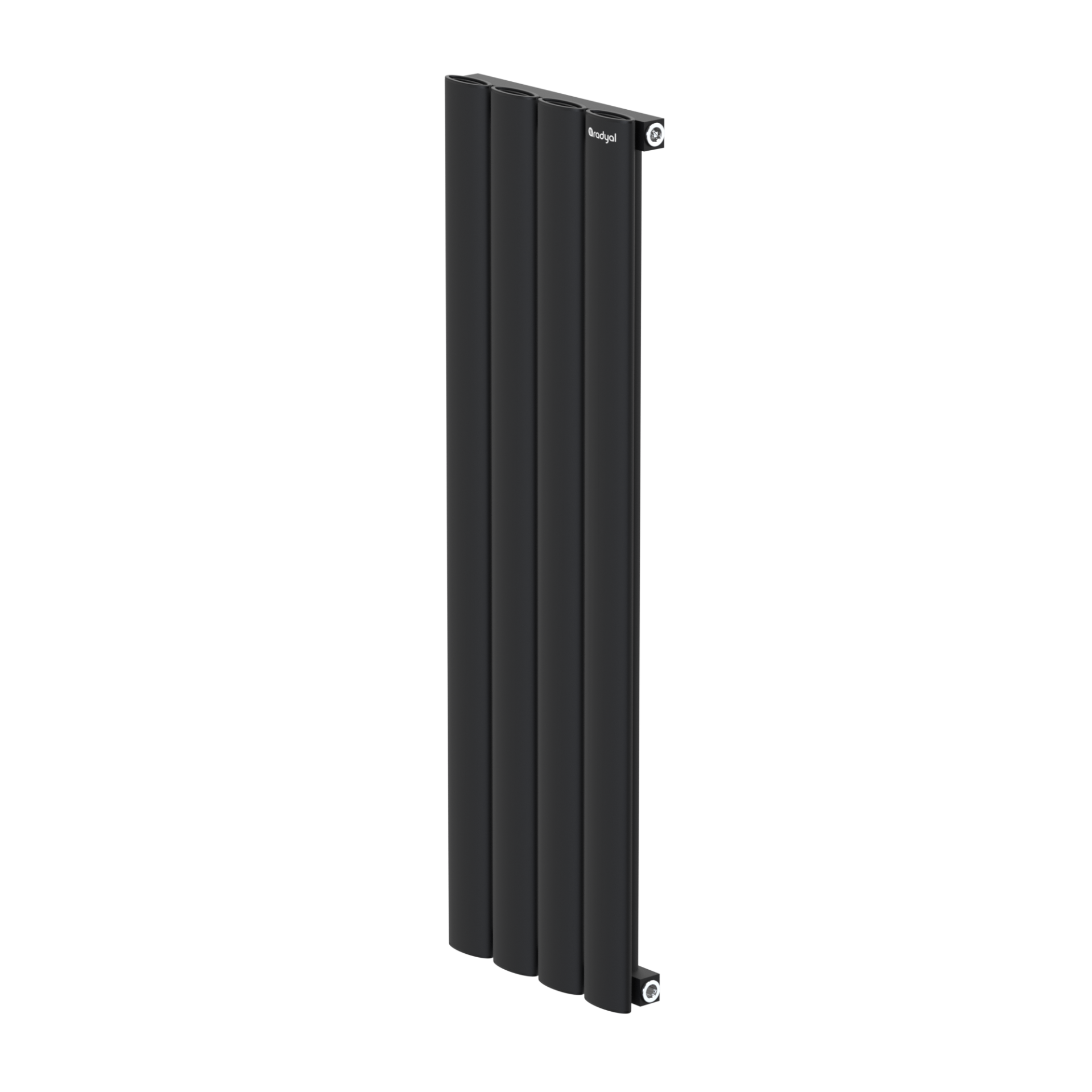 Hane Elips 900 mm - 275 mm - Siyah İpek Pütürlü - (RAL 9005)