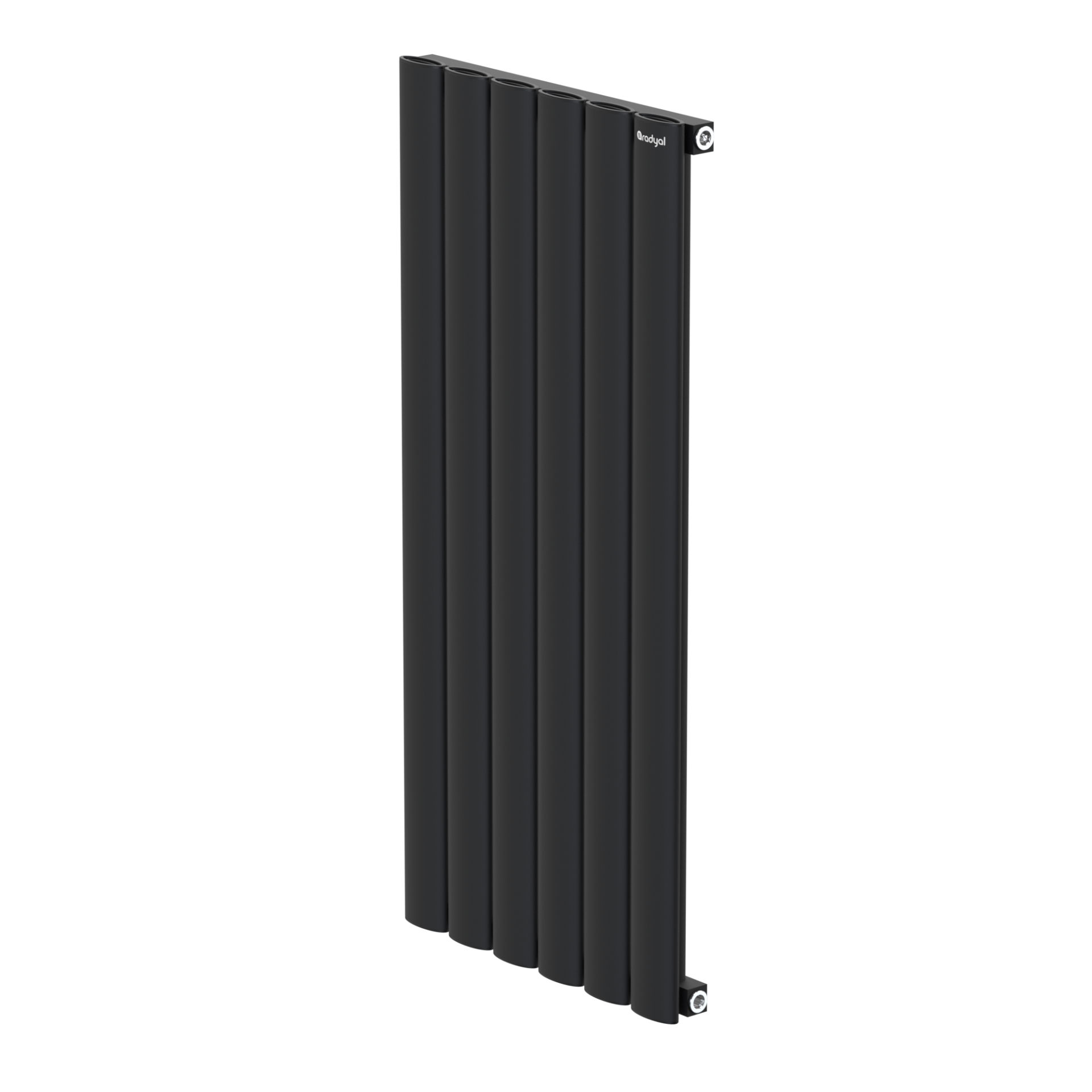 Hane Elips 900 mm - 415 mm - Siyah İpek Pütürlü - (RAL 9005)