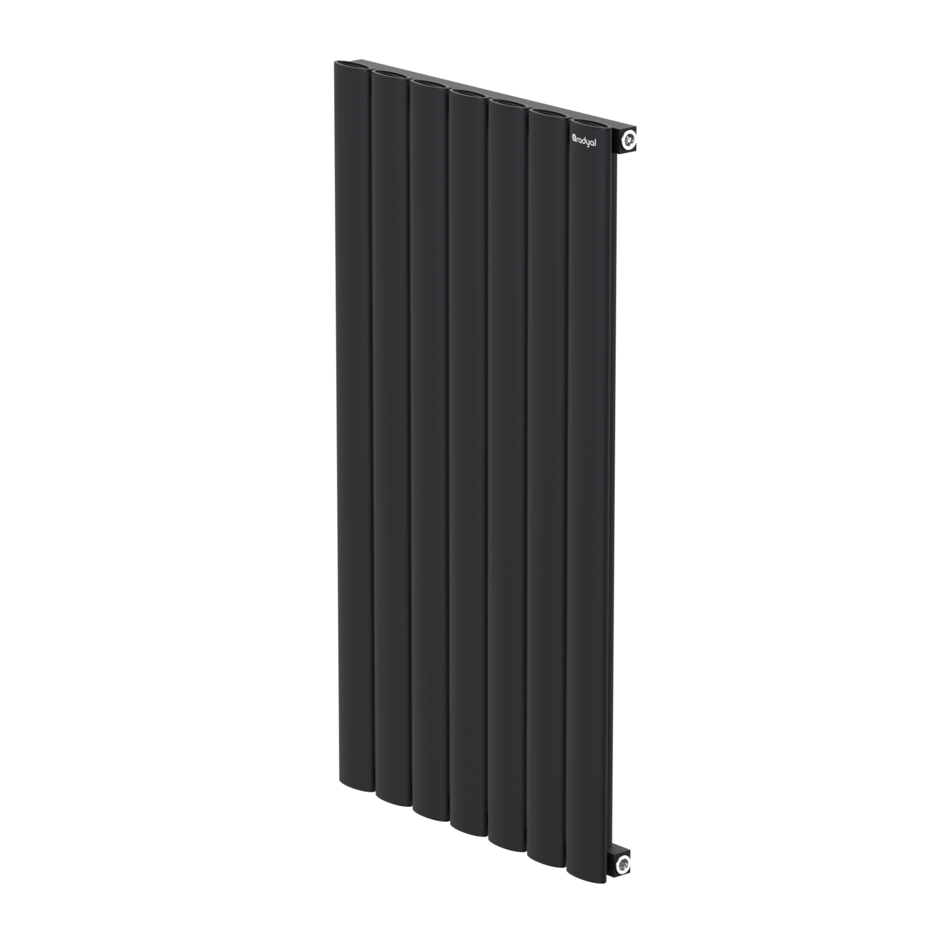 Hane Elips 900 mm - 485 mm - Siyah İpek Pütürlü - (RAL 9005)
