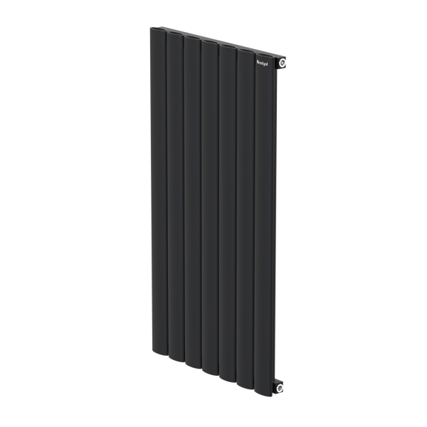 Hane Elips 900 mm - 485 mm - Siyah İpek Pütürlü - (RAL 9005)