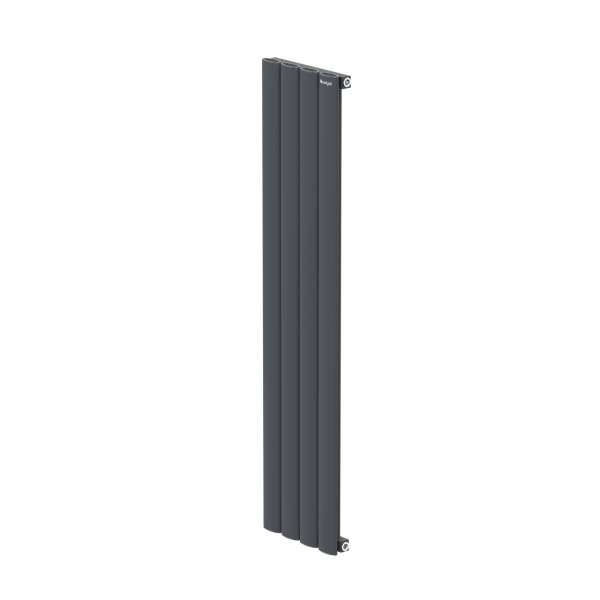 Hane Elips 1200 mm - 275 mm - Antrasit İpek Pütürlü - (RAL 7016)