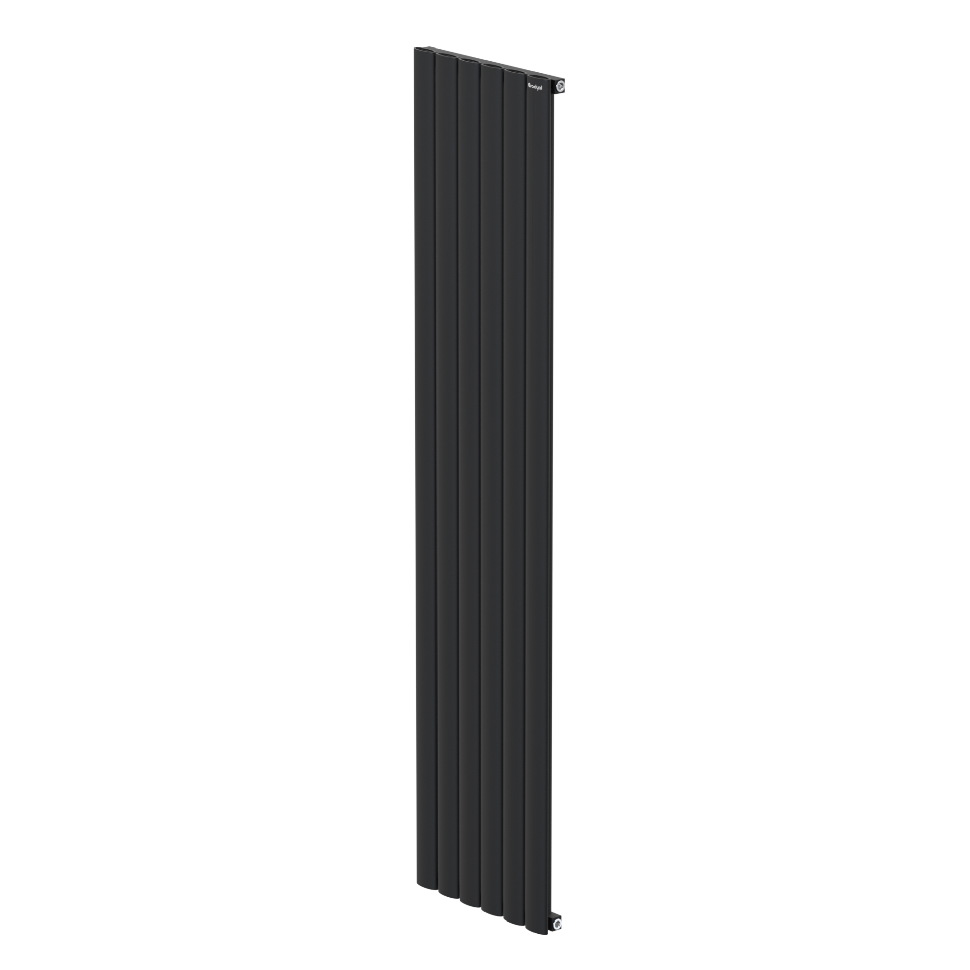 Hane Elips 1800 mm - 415 mm - Siyah İpek Pütürlü - (RAL 9005)
