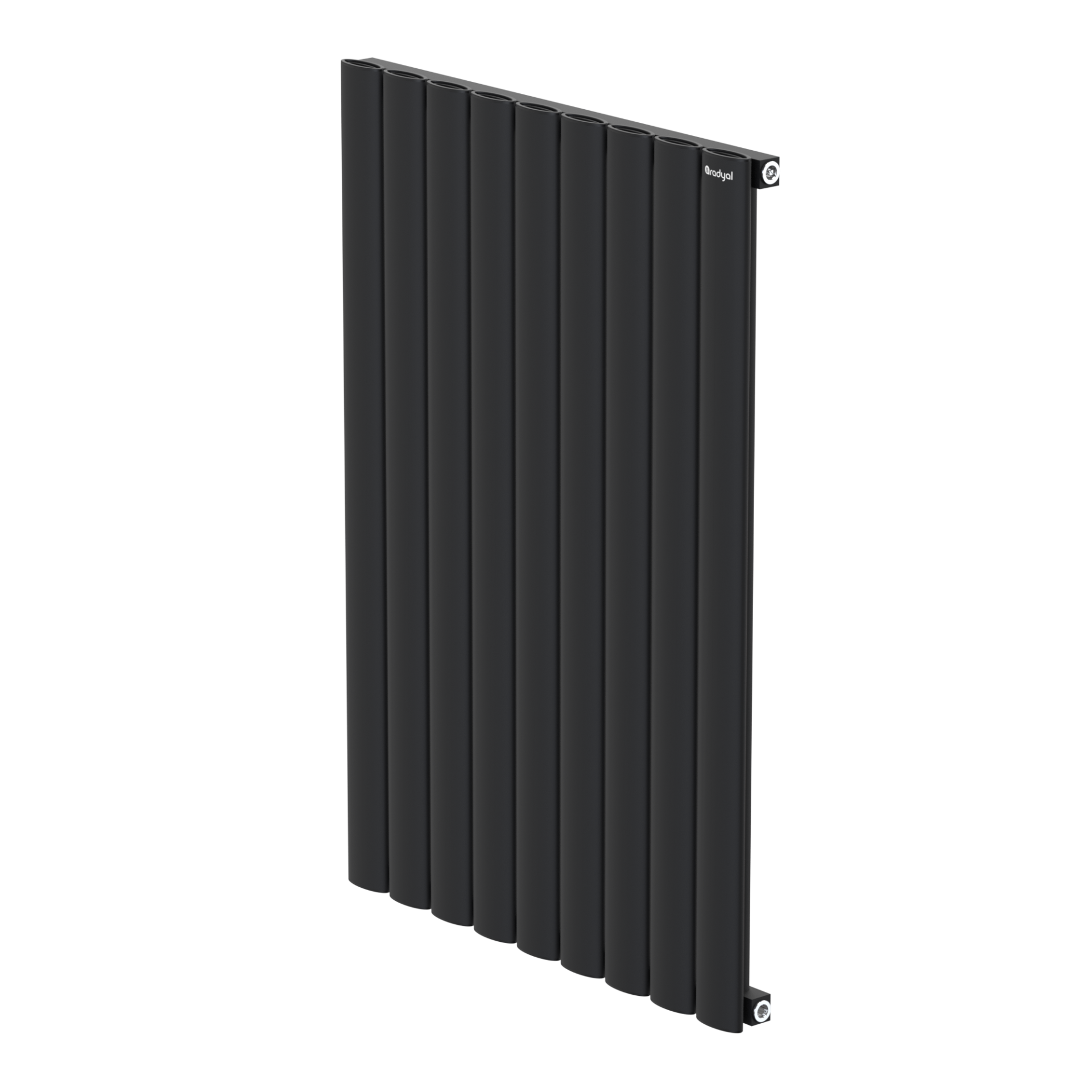 Hane Elips 900 mm - 625 mm - Siyah İpek Pütürlü - (RAL 9005)